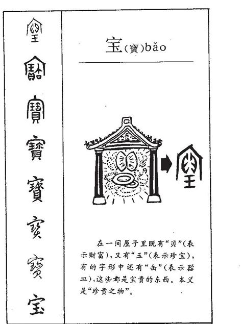 宝字五行|宝字的五行属什么